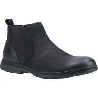 Hush Puppies - Herren Stiefel "Tyrone", Nappaleder FS7550 (39,5 EU) (Schwarz) - Schwarz - 39,5