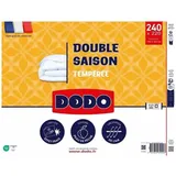 Dodo Bettdecke 220 x 240 cm Weiß