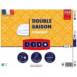 Dodo Bettdecke 220 x 240 cm Weiß