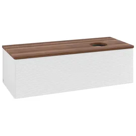 Villeroy & Boch Antao Waschbeckenunterschrank L34_1, 1200x360x500 mm, Holz, Warm Walnut