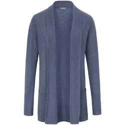 Strickjacke aus 100% Premium-Kaschmir include blau, 38