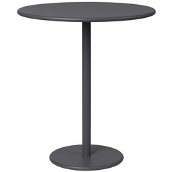 Outdoor Beistelltisch Stay Blomus Aluminium magnet pulverbeschichtet grau, Designer Kaschkasch, 45 cm