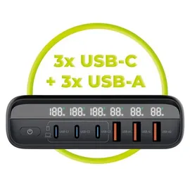 mobile origin MO-CH140-PW12, Drinnen, AC, Schwarz - Schwarz