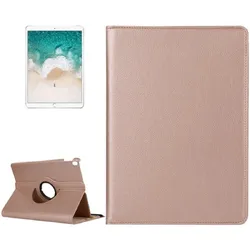 Schutzhülle für iPad Pro 10.5 Tablet Hülle Schutz Tasche Case Cover Gold 360 Grad drehbar Rotation Bumper