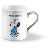 Thalia Kaffeetasse 0,3 l Grau/ Silberfarben
