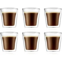 Bodum Canteen Glas 0,1 l 6 St.