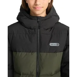 Element Classic Hooded Puffer Y Grün 14