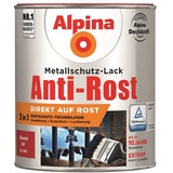 Alpina Anti-Rost Metallschutz-Lack 750 ml glänzend rot