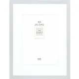 Deknudt S66KD1 P1 DIN A3 29,7x42 Holz silber mit Passepartout
