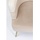 Kare DESIGN Sessel Sandwich Stoff Beige Creme