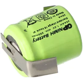 GP Akku passend für Sanyo N-110AA Akku NiMH 1/3 AA Mignon mit Lötfahne Z-Form