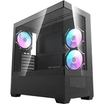 darkFlash DS900 AIR Schwarz + 6 ARGB-Lüfter