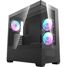 darkFlash DS900 AIR Schwarz + 6 ARGB-Lüfter