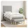 vidaXL Boxspringbett 100 x 200 cm Hellgrau