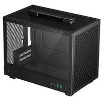 Deepcool CH160 schwarz Mini Tower Gehäuse Mini-ITX Glasfenster