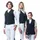 freejump Airbag-Weste Sicherheitsweste S Schwarz