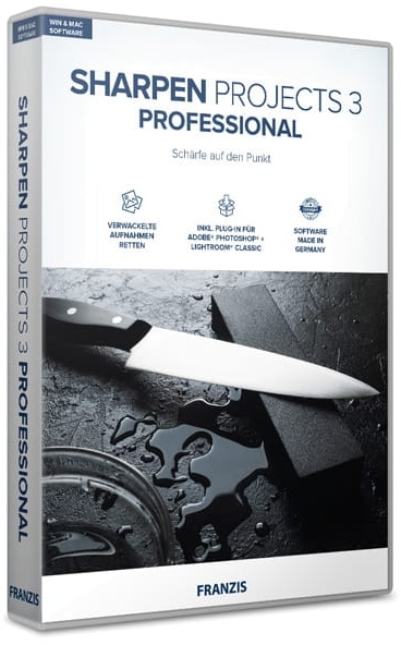 Sharpen projects professional 3