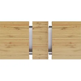 stilvora Ausziehtisch 110-140 x 76,5 x 70 cm weiß