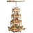Richard Glässer GmbH Seiffen Weihnachtspyramide Tischpyramide Erzgebirge Richard Glässer Seiffen Seiffen 3-stöckig Christi Geburt bunt, 16723