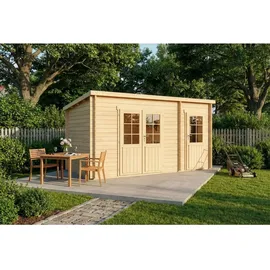 Alpholz Maria 4,50 x 2,50 m natur