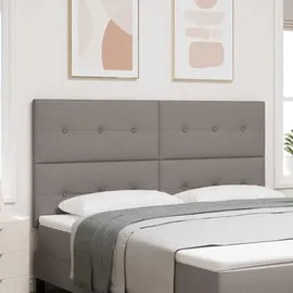 vidaXL Kopfteil mit Kopfteil Taupe 180 cm