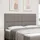 vidaXL Kopfteil mit Kopfteil Taupe 180 cm