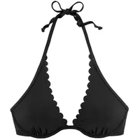 LASCANA Bügel-Bikini-Top Damen schwarz Gr.38 Cup C