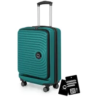 HAUPTSTADTKOFFER Mitte 4-Rollen Cabin 55 cm / 42 l türkis/grün