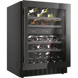 Haier H-WINE 700 HAKWBD 60 Weinkühler mit Kompressor Freistehend Schwarz 44 Flasche(n)