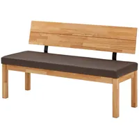58 aufm Kessel 58aufmkessel Sitzbank, Braun, Kunststoff, 150x84x55 cm,