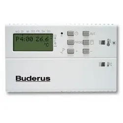 Buderus Raumtemperaturregler BERT zweistufig mit Programmen 4511180
