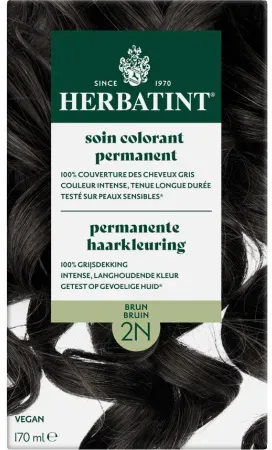 Herbatint Permanente Haarfärbung 2N Braun 1 Kit