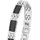 Amor Carbon Armband Edelstahl silber 9352494 Größe 22
