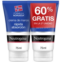 Neutrogena Norwegische Formel Sofort einziehende Handcreme 2 x 75 ml