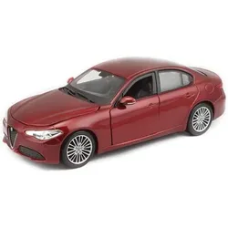 BBURAGO 15621080R 1:24 Alfa Romeo Giulia, rot