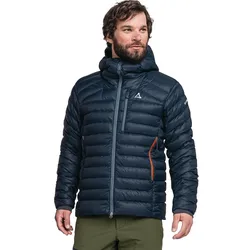 Schöffel Winter-Daunenjacke Down Silvretta (leicht, windabweisend, atmungsaktiv) navyblau Herren