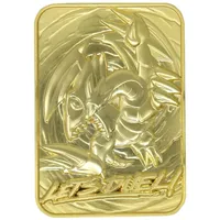 FaNaTtik Yu-Gi-Oh! Replik Karte Blue Eyes Toon Dragon (vergoldet) FNTK-KON-YGO33G