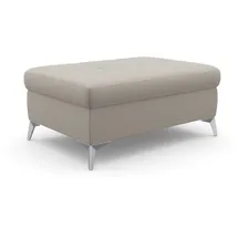 sit&more Stauraumhocker SIT & MORE "Latigo", grau (elephant), B:98cm H:44cm T:68cm, Hocker, Hocker mit Stauraum Polsterhocker, inklusive Stauraum