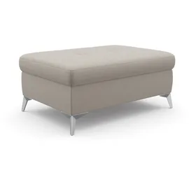 sit&more Stauraumhocker SIT & MORE "Latigo", grau (elephant), B:98cm H:44cm T:68cm, Hocker, Hocker mit Stauraum Polsterhocker, inklusive Stauraum