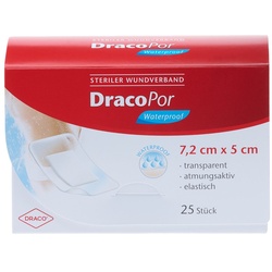 Dracopor waterproof Wundverband steril 5x7,2cm