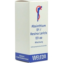 Weleda Absinthium D 1 Resina Laricis D3 aa Dilution
