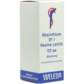 Weleda Absinthium D 1 Resina Laricis D3 aa Dilution