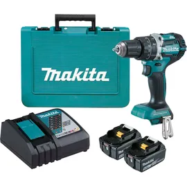Makita DHP484RTE inkl. 2 x 5,0 Ah + Ladegerät + Koffer