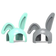 Alecto DIVM-EARS - Kaninchenohren-Accessoire für Divm-850 Grau Und Grün
