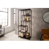 Riess-Ambiente Bücherregal SLIM LINE 185 x 0 x 0 cm Schwarz