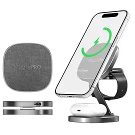 Xlayer MagFix Pro 3 in 1 Wireless Travel Charger
