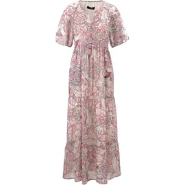 Aniston SELECTED Maxikleid Paisleymuster Beige/Braun/Rosa 36