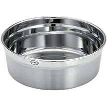 Rösle FLEXX 2GO Dose rund silberfarben 13,7 x 13,5 cm 0,8 l