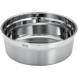 Rösle FLEXX 2GO Dose rund silberfarben 13,7 x 13,5 cm 0,8 l