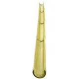 Bambusrohr Kappe als 2/3 Schale APUS naturgelb Durch. 6 bis 7cm Länge 200cm von bambussi.com